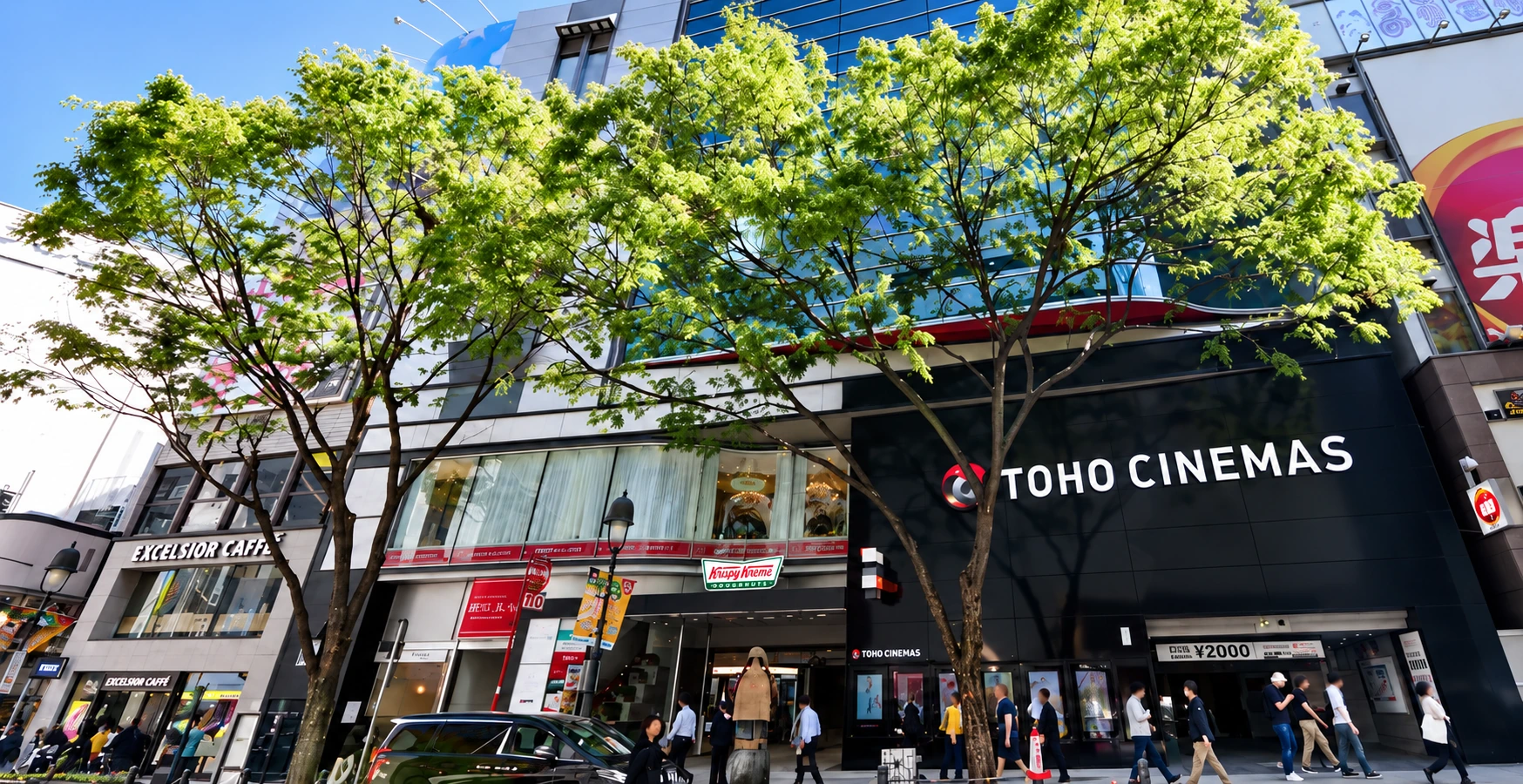 ちひろ探偵事務所が入居する渋東シネタワーの外観を写真からAIで再現した画像